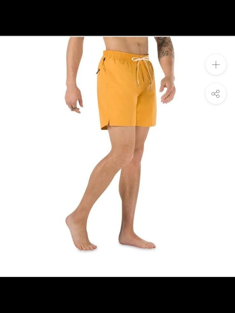 Vans Unisex Primary Soild Elasrtic Boardshort Size Small